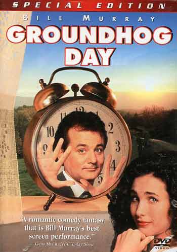 
Groundhog Day DVD cover
